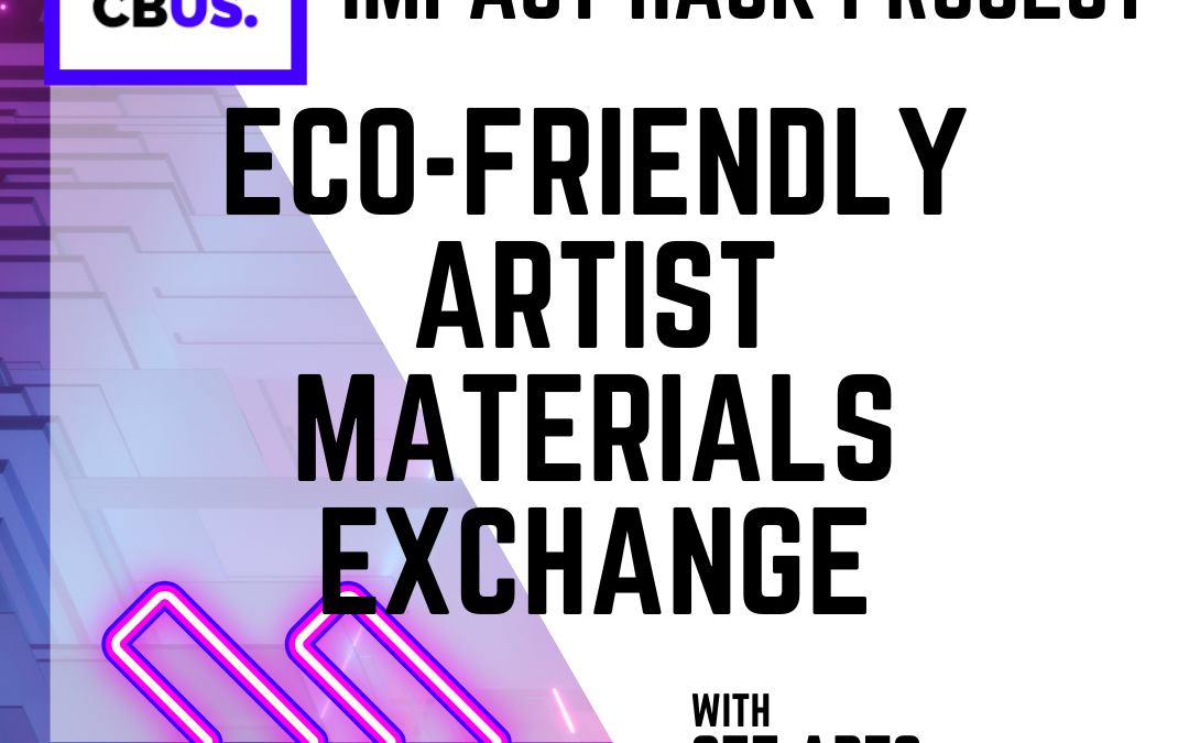 Eco-friendly artist materials exchange platform with OTE Arts