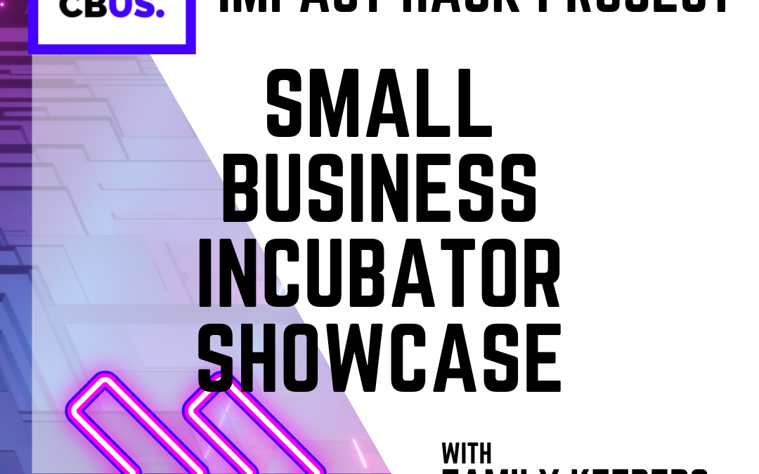 Small business incubator showcase with Family Keeper