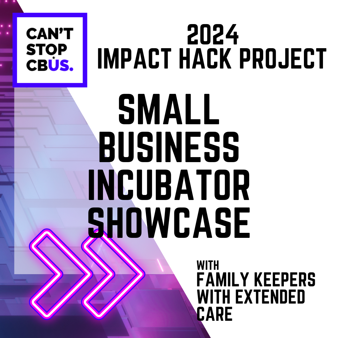 Small business incubator showcase with Family Keeper